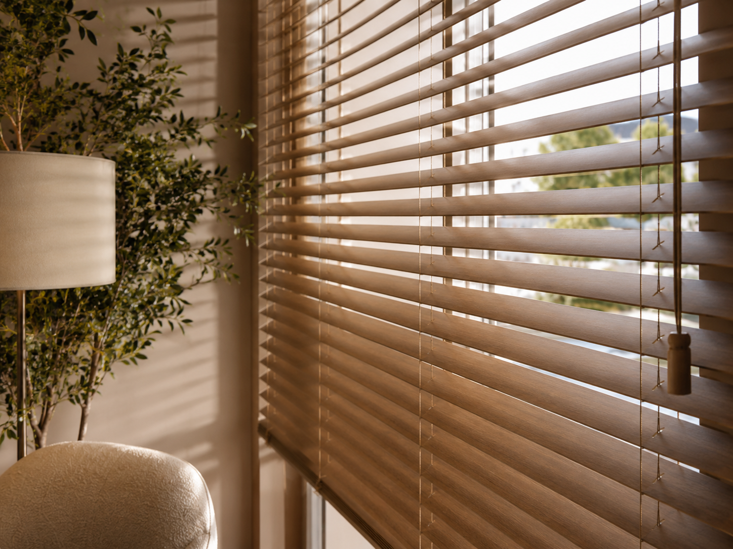 Persiana Horizontal com acabamento elegante